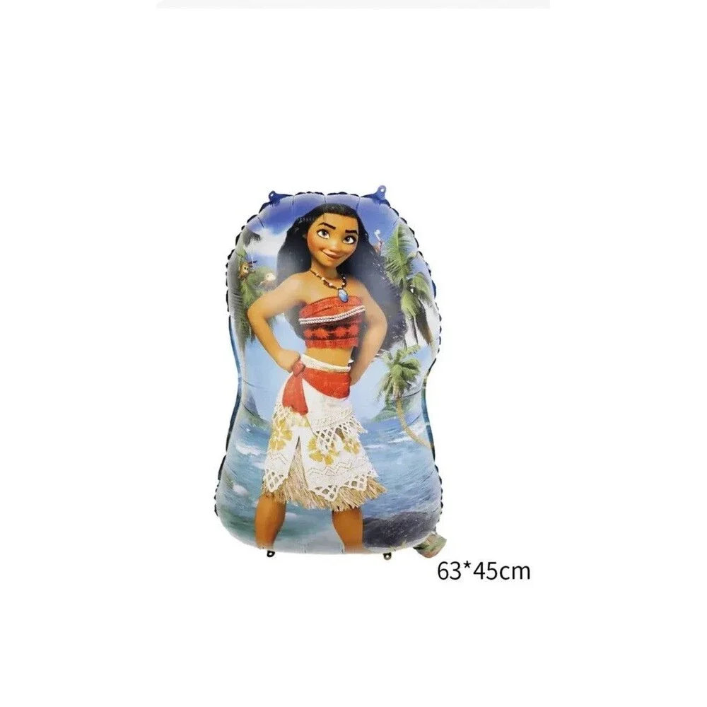 Moana Birthday Party Supplies Foil Balloon Bouquet Decoration, Birthday